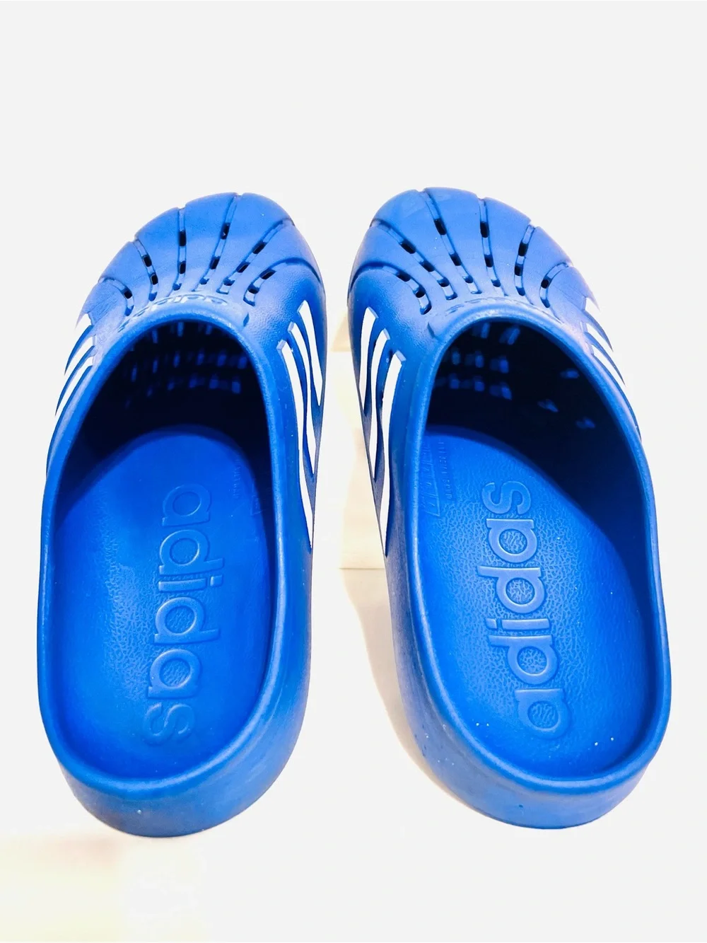 Adidas odi FoM Superstar Mule Clogs Blue Slip-On Clog Royal/White-Sz.(M-9, W-10)